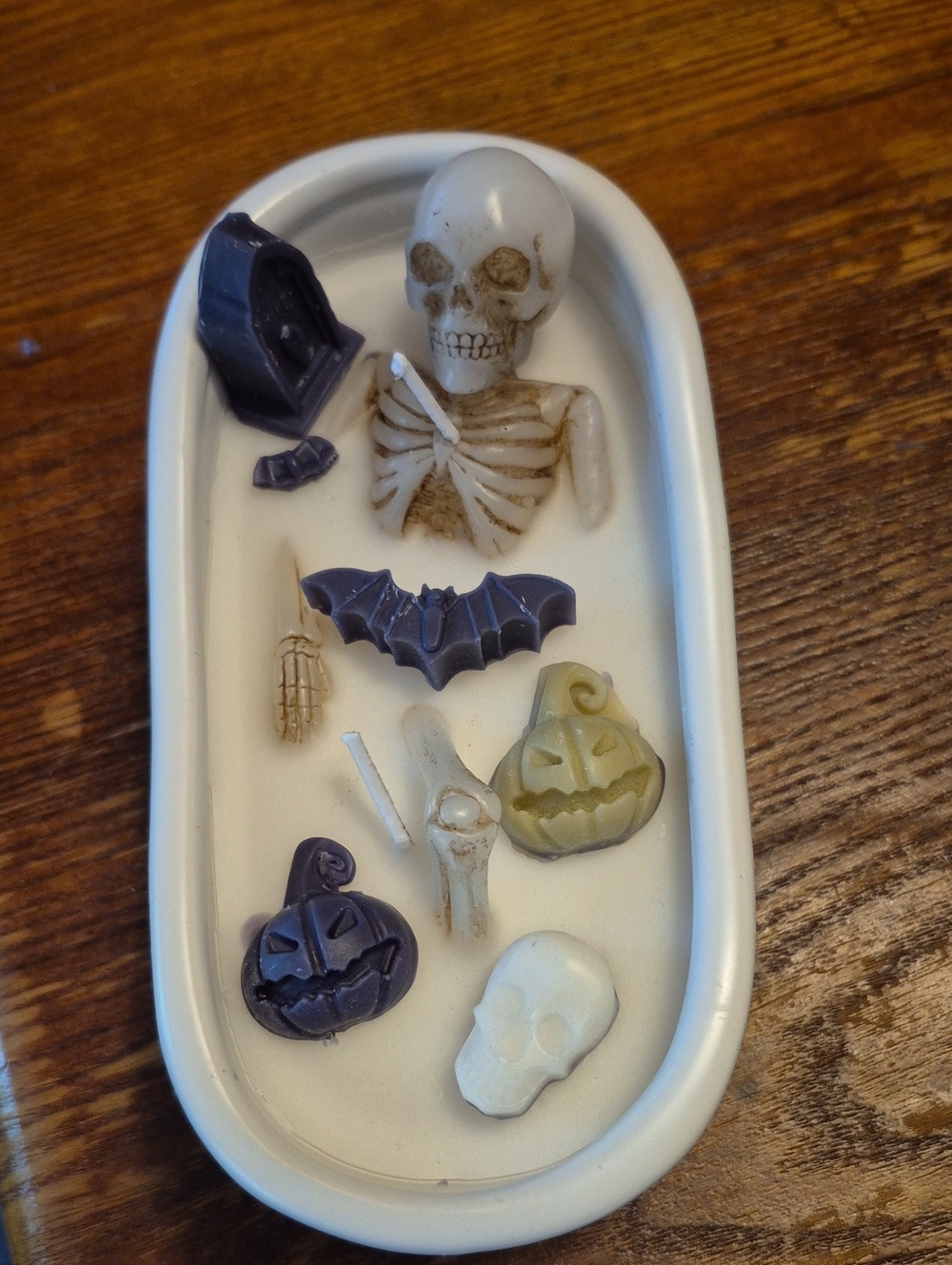 Halloween Kids Bath Toy Set - White, Purple, Cream